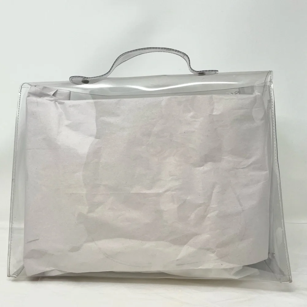Hermes Clear Vinyl Kelly 40 Bag from 1997 Expo - Picture 4 of 14